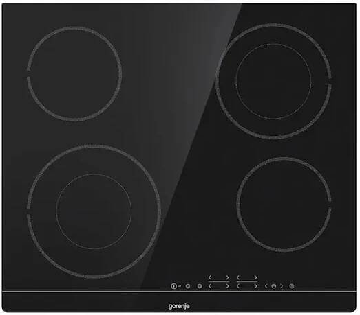Gorenje Essential sklokeramická varná deska černá ECT644BSC
