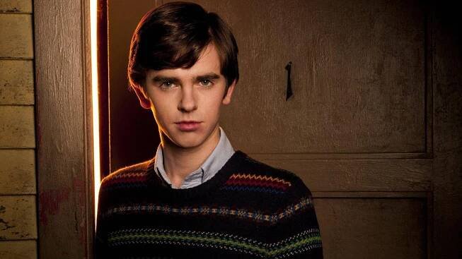"Freddie Highmore delivering a performance in Bates Motel" Wallpaper