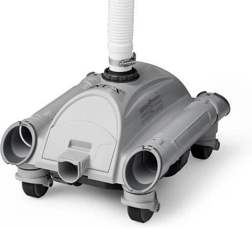 28001e above ground pool automatic pool cleaner pressure side vacuum cleaner with 24   7 inch hose for pools only w a 1 5 inch fitting pool maintenance   durable construction pool owners   cleaning sturdy build backyard maintenance
