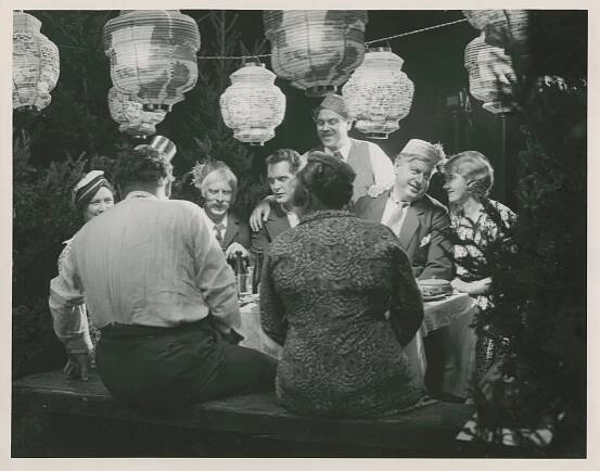 Augustas lilla felsteg - Z filmu - Dagmar Ebbesen, Edvard Persson, Hugo Jacobson, Nils Jacobsson, Siegfried Fischer, Thor Modéen, Rut Holm