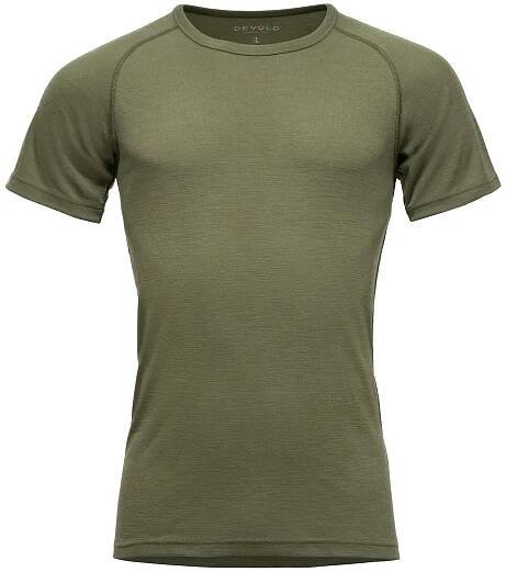 Pánské funkční triko Devold Lauparen Merino 190 Base Tee Man