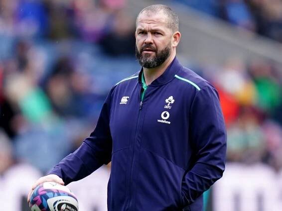Andy Farrell wants Ireland to stay calm against England as they chase Grand Slam