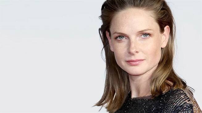 Švédská herečka Rebecca Fergusonová při představení filmu Mission: Impossible -...