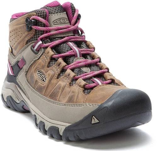 Keen Targhee Iii Mid Wp Women weiss/boysenberry EU 37