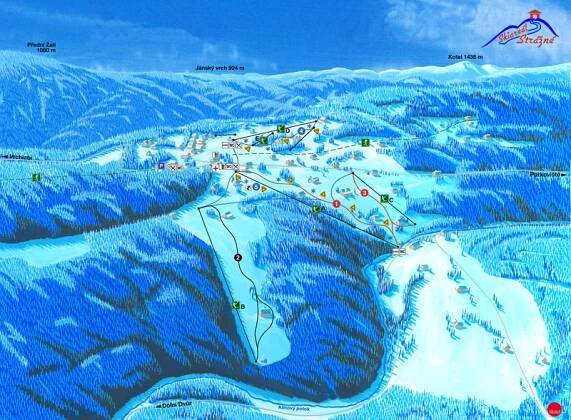 Středisko – Strážné –Krkonoše –SkiArena