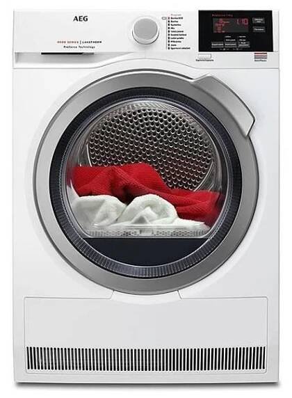 Sušička prádla AEG AbsoluteCare® T8DBG68SC bílá