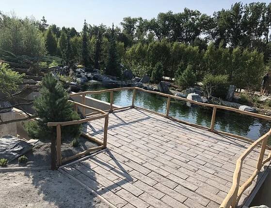 Okrasné jezírko s rybami ZOO Vyškov | Jezírka Banat