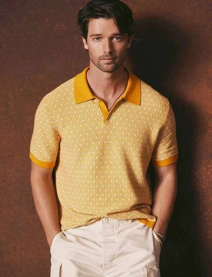 Patrick Schwarzenegger Teams Up with Banana Republic for 'White Lotus'-Inspired Collection