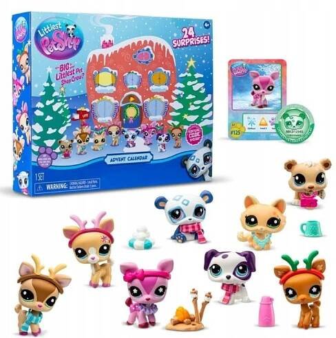 Bandai Littlest Pet Shop adventný kalendár BF00609