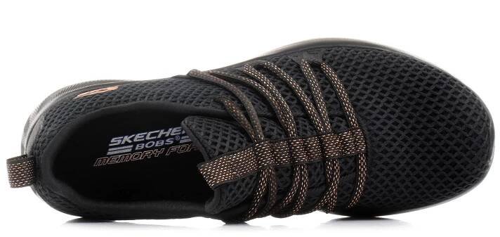 Skechers Sneakersy - Bobs Squad 2 - Mega Glam - 32804-blkTenisky, Boty, Kotnikova Obuv, Nazouvací - Online obchod