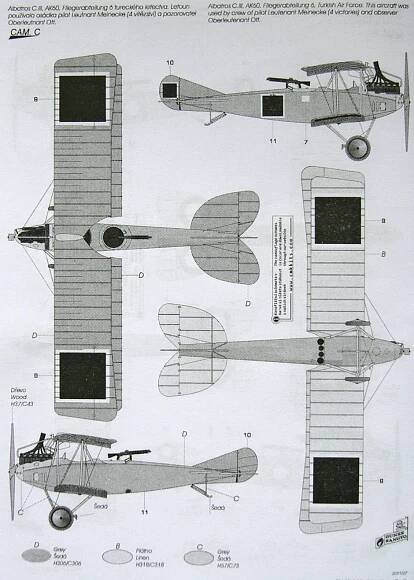 MODELIMEX Online Shop | 1/48 Albatros C.III 'Captured & Foreign Service' | váš spolehlivý modelářský obchod 