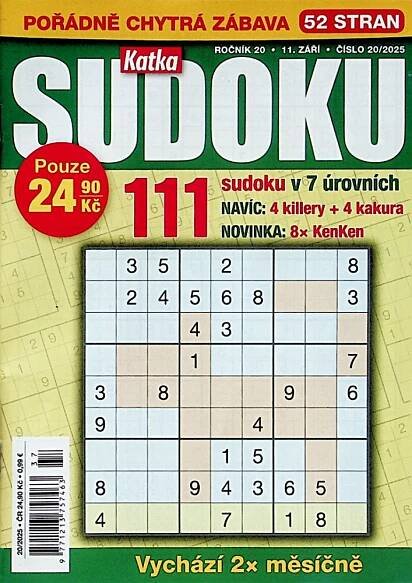 Katka SUDOKU - křížovky (20/25)