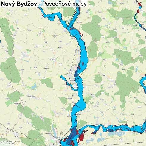 Nový Bydžov - mapy | Kurzy.cz