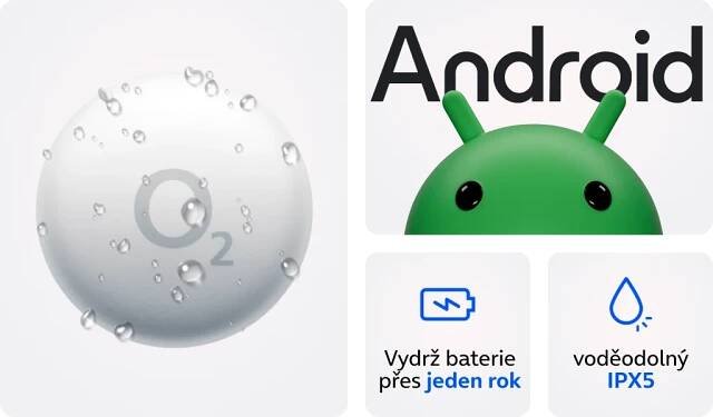 Lokalizační čip O2 tag pro Android 1ks