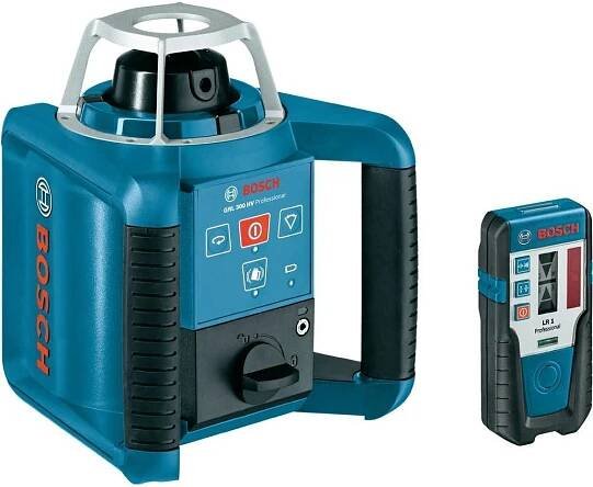 BOSCH GRL 300 HV Set rotační laser + přijímač 0601061501