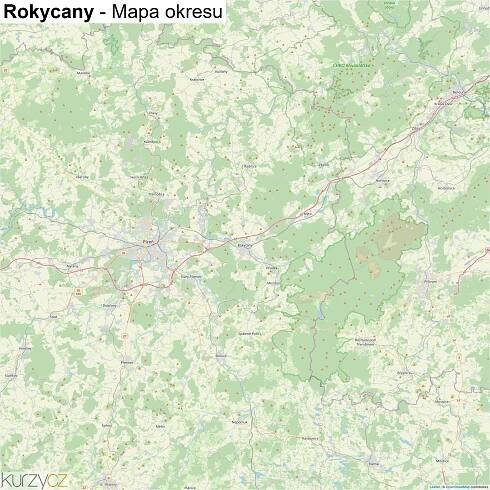 Rokycany - mapy | Kurzy.cz