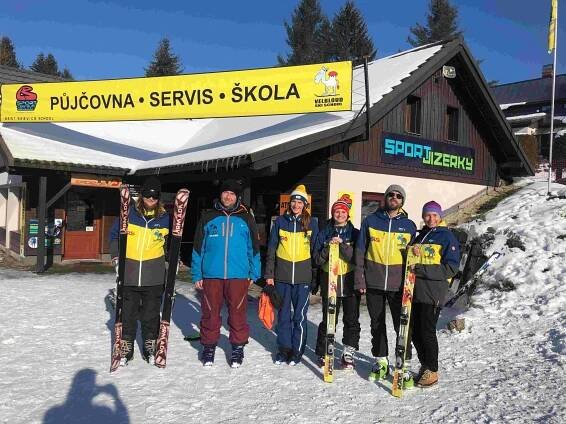 Brigáda/práce: Instruktor lyžování a snowboardingu na Severáku