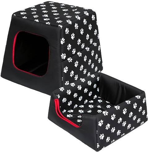 Pelíšek pro psa Hobbydog budka pro psa vícebarevná 37 cm x 37 cm
