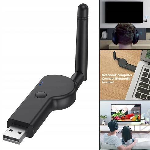 Bezdrátový vysílač s externí anténou Bezdrátový adaptér Verze Bluetooth Bluetooth 5.2