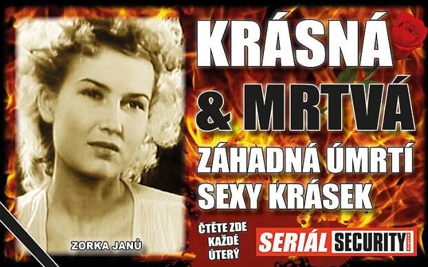 Herečka Zorka Janů: Sebevražda, nebo vražda? Pád z okna koupelny po smrti matky a lynči sestry, nacistické milenky