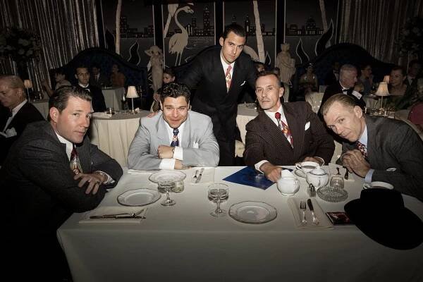 Edward Burns, Jeremy Luke, Milo Ventimiglia, Robert Knepper, Richard Brake - Mob City - Reason to Kill a Man - Z filmu