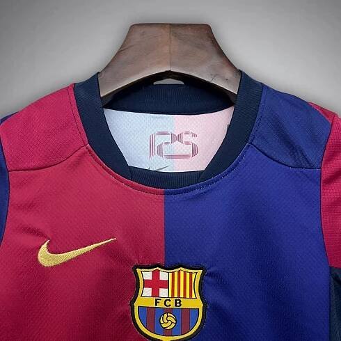 FC Barcelona x Cactus Jack Home Kids Size Kit - Premium Quality Jersey at FootballPrestige.com