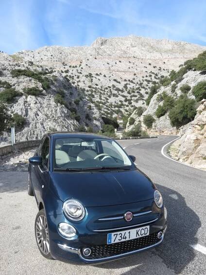 Fiat 500 na Mallorce