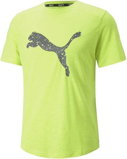 Puma RUN LOGO TEE - Pánské triko - 1