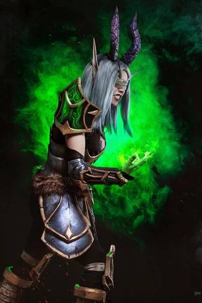 Lina Aster photography - WoW, Demon Hunter (Illidari)