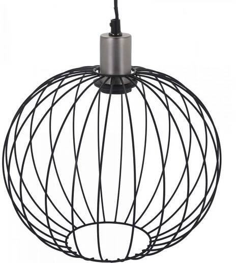 Závěsná stropní lampa Loft 30 cm, černá | Viame.cz