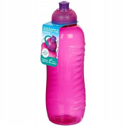 Láhev Sistema Hydrate 460 ml Růžová
