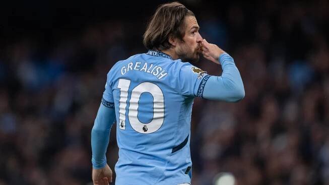 Jack Grealish immediately loses Man City shirt number to new signing despite still being on club's books