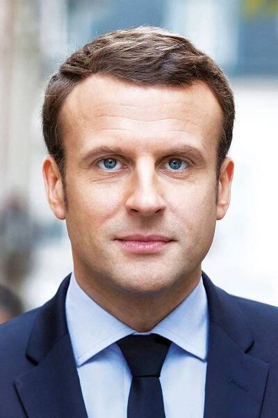 Emmanuel Macron herec