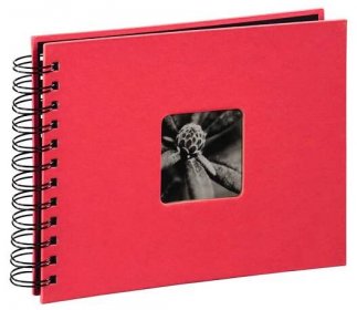 Scrapbook Fotoalbum na spirále FINE ART 24x17 pro tvořivou úpravu flamingo - U Foťáka