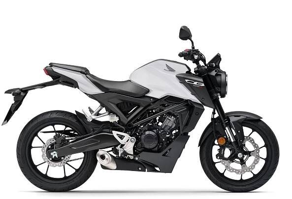 Honda CB125R Neo Sports Café Pearl Cool White
