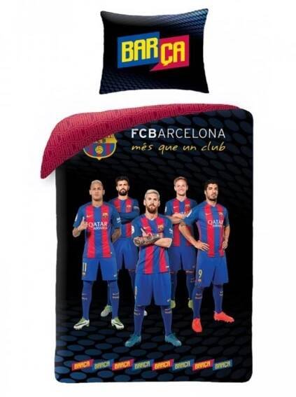 FOTBALOVÉ POVLEČENÍ FC Barcelona - Hráči 2017 BARCA 2 | MKLuzkoviny.cz