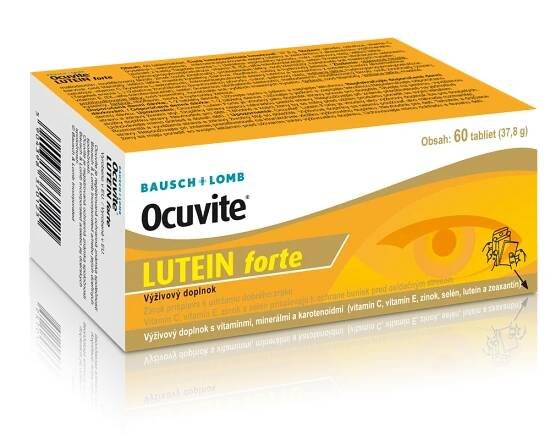 OCUVITE LUTEIN FORTE 1×60 tbl, výživový doplnok
