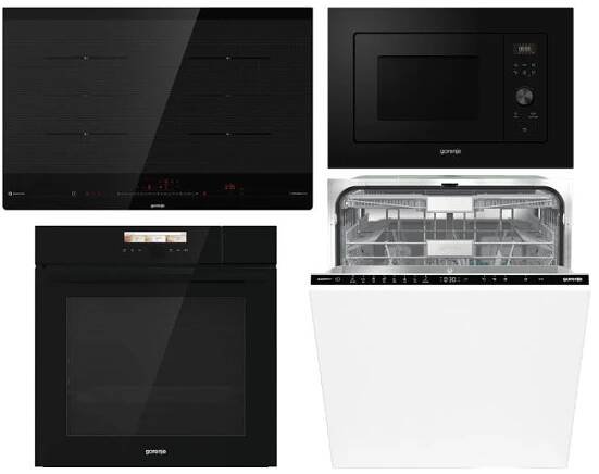 Set Gorenje BCS798S24BG + BM201AG1BG + IS846BG + GV693B60AD
