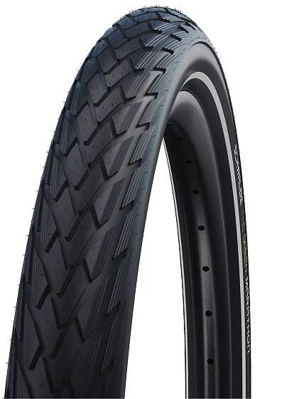 Schwalbe Green Marathon Addix Eco E-50 drát černý/reflexní pruh