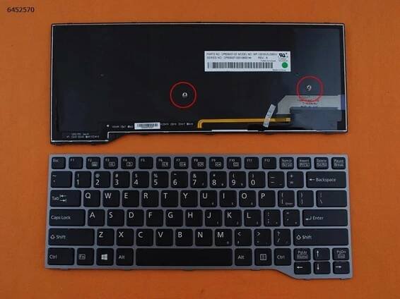 Klávesnice Fujitsu LifeBook E743 (US)