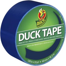 Duck Tape Solid Color Duck Tape, 1.88" x 20 yds., Deep Blue