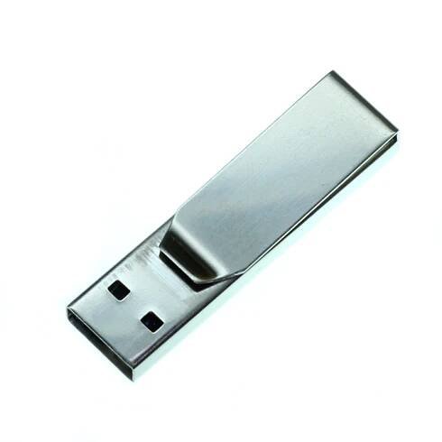 Kovový mini USB flash disk spona | Société s.r.o.