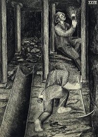 Zkoumání předku na třaskavé plyny - Gustav Kafka - Galerie umění