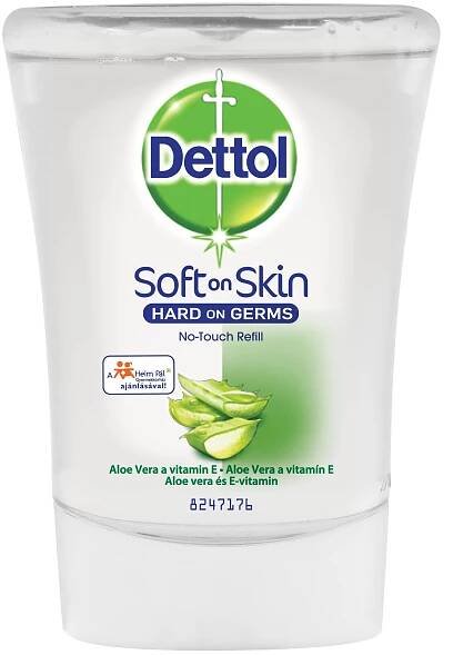 DETTOL náplň do dávkovače - mýdlo 250 ml - Aloe Vera - Tekutá a tuhá mýdla | VIKPAP GROUP