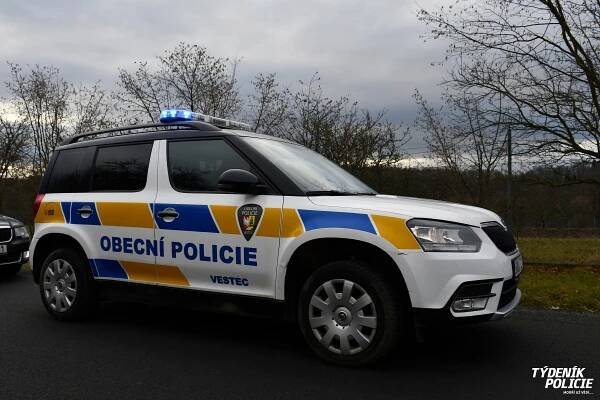 Octavia v Dolních Břežanech vyjela ze silnice a přerazila sloup, posádka z místa nehody utekla | Týdeník Policie