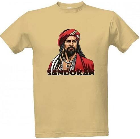 Tričko s potiskem Sandokan
