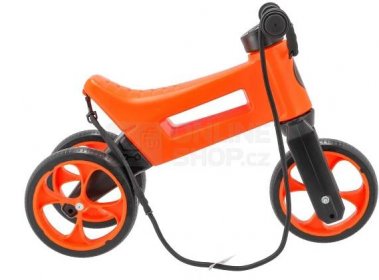 Odrážedlo Funny Wheels Rider SuperSport 2v1, oranžové