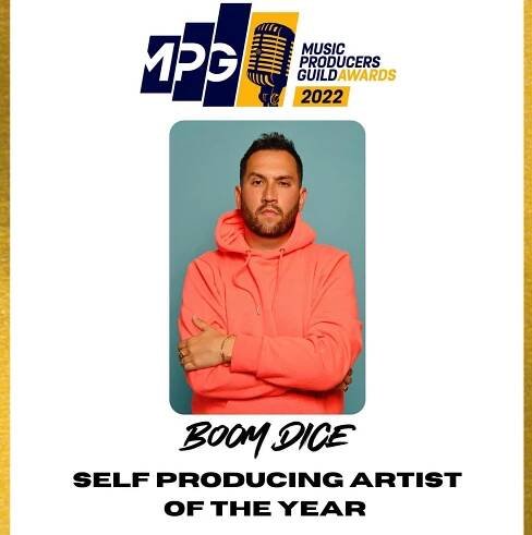 I was put forward by @boomdicepresents for Self Producing Artist of The Year at the @musicproducersguild #awards. Always moved in the shadows but MPG members, do the different thing this year and vote for your boy to continue changing the landscape o
