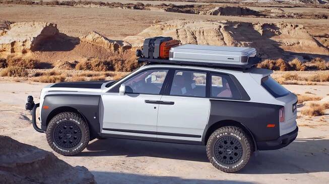 Obytný Rolls-Royce Cullinan je dost možná ten nejluxusnější pojízdný stan