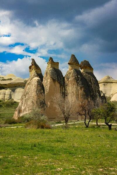 Základová fotografie na téma asie, cappadocia, cestování, cestovní ruch, cíl cesty, čisté nebe, divy přírody, dovolená
